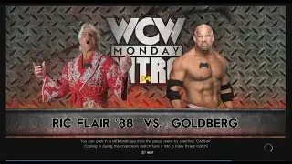 WWE 2K22: Ric Flair vs Goldberg