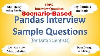 Intro - Pandas Interview Questions Series | Pandas Interview Questions Series For Data Science