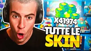 COMPRO TUTTE LE SKIN SU BRAWL STARS!! (COSTOSO)