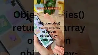 Object entries in JavaScript