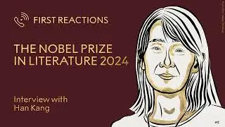 First Reactions | Han Kang, Nobel Prize in Literature 2024 | Telephone interview