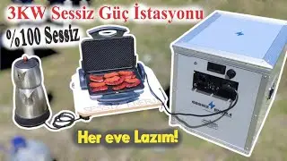 Sessiz Enerji Güç İstasyonu   Sessiz Motorsuz Jeneratör