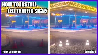 How To Install LED Traffic Signs For FiveM And GTA V | Best Free Enhancement Mod For Police Roleplay