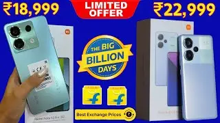 Redmi Note 13 Pro Series Offer 🔥 Flipkart BBD Sale 2204 Deals 🔥 Redmi Note 13 Pro+ @₹22,999 #redmi