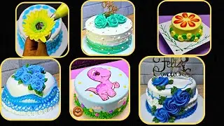 Amazing Colorful Cake Decorating Tutorial🍰