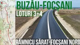 AUTOSTRADA A7 Buzău - Focșani | lot 3+4 Râmnicu Sarat - Focsani Nord | 31.08.2024 | Raducu P Drum