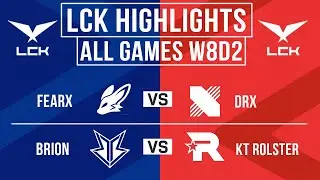 LCK Highlights ALL GAMES Week 8 Day 2 | LCK Spring 2024