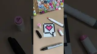 💓Cute Pixel art ideas💬 #pixel #pixelart #pixelartideas