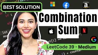 Combination Sum - LeetCode 39 - Python (Dynamic Programming and Recursive/Backtracking!) #leetcode