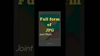 full form of JPG