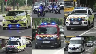 [PART 1] Sapeurs Pompiers, Police Nationale, Ambulances [Privées] et SAMU en urgence à Lille