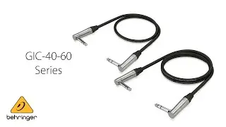 Get Optimum Sound Quality for Your Instrument with the GIC-40-60 Series Instrument Cables