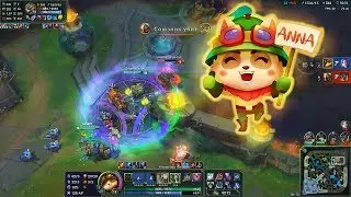 League of Legends| Супер шикарная сборка на тимо!!!!