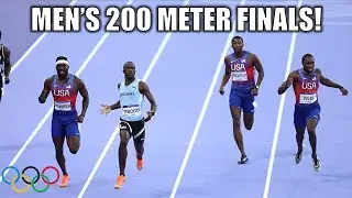 Men's 200 Meter Finals Were UNBELIEVABLE! || 2024 Paris Olympic Games