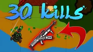 *CRAZY* 30 KILL WIN in surviv.io WOODS MODE SOLO SQUADS