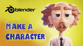 Creating An Entire Character In Blender 4.2 From Start To Finish!