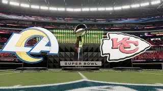 Madden 22 Super Bowl Gameplay - Kansas City Chiefs vs Los Angeles Rams - Madden NFL 22 Full Game