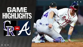 Rockies vs. Braves Game Highlights (9/4/24) | MLB Highlights