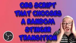 OBS Script - Let this script choose a random stinger transition #subscribe #obsstudio