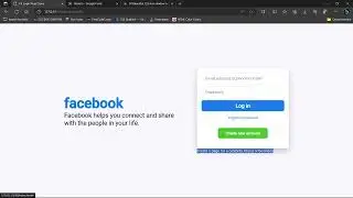 Facebook Login Page - HTML & CSS