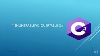IENUMERABLE  vs IQUERYABLE