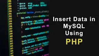 How to insert data into database with PHP MYSQL | PHP Tutorial