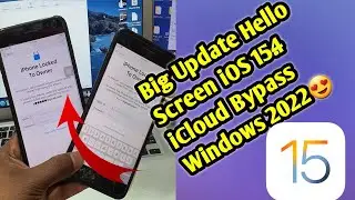 Big Update iOS 15 iCloud Bypass No Jailbreak Windows iOS 15.4 Passcode Disabled Apple id Unlock 2022