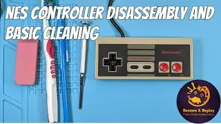 NES Controller disassembly and basic cleaning