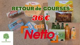 RETOUR de COURSES VÉGÉ PETIT BUDGET chez NETTO (38€) | LUNDI VERT n°294