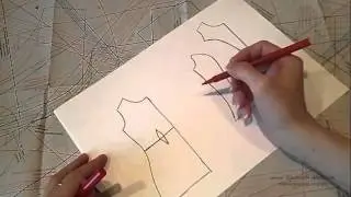 Коррекция выкроек по линиям талии и бедер