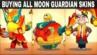 BUYING ALL MOON GUARDIAN SKINS 💰 | Brawl Stars