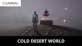 Unreal Engine 5 Tutorial for Beginners: Cold Desert World Environment (UE 5.3)