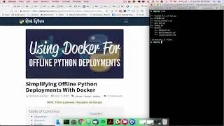 Simplifying Offline Python Deployments With Docker - part 1