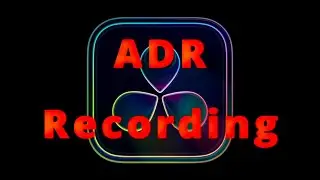 DaVinci Resolve 19 -  ADR Recording