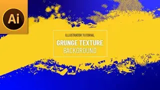 Vector Grunge Background | Illustrator Grunge Texture Effect Tutorial