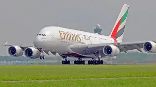 AIRBUS A380 The World's Largest Passenger Jet! Landings & Takeoffs | Airbus A380 Compilation