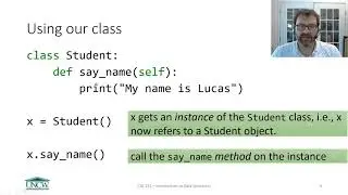 Python Classes - Definition and Methods