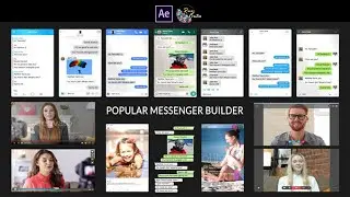 Popular Messenger Builder v3 0 After Effects Tutorial