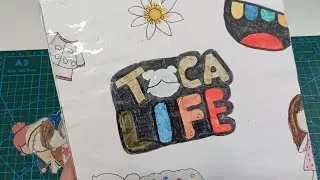 Игровая книга Тока Бока Life из бумаги! Paper dollhouse diy!