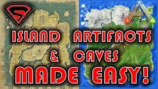 ARK SURVIVAL EVOLVED: THE ISLAND ARTIFACTS & CAVES MADE EASY!!!