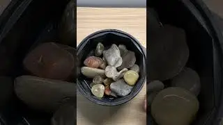 The quagates are off for another spin in Stage 1 🌪️ #rocktumbling #quagates #rocktumbler