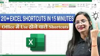 ✅ Top 20 Excel Tips and Tricks in Just 15 Minutes | Daily Excel Shortcut Formula's for Office use