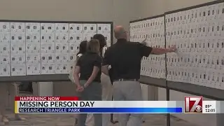 Missing Person Day at Research Triangle Park