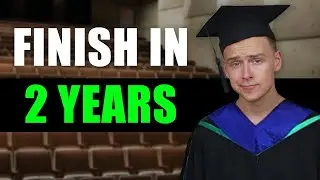 How To Shave TWO YEARS Off Of Your College Degree!