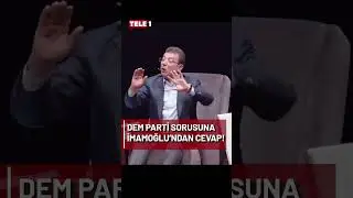 İmamoğlundan DEM Parti sorusuna cevap: 8 milyon insanı terörist mi ilan edelim!