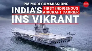 PM Modi commissions Indias first indigenous aircraft carrier INS Vikrant