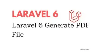 Laravel 6 PDF Generator