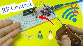 No WiFi Needed: 433MHZ RF Remote Control!