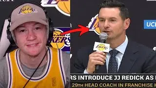 Reacting to JJ Redick 1st Press Conference as Lakers Head Coach & My Thoughts on the hire!