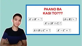 [TAGALOG] Grade 7 Math Lesson: SERIES OF OPERATION ON SET UNION- INTERSECTION-DIFFERENCE-COMPLEMENT